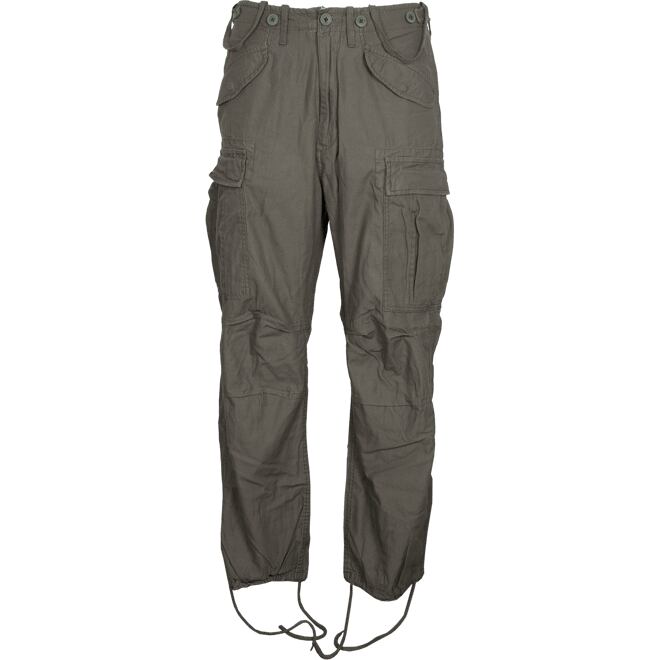 Levně Kalhoty M65 Vintage Fatigues olivové