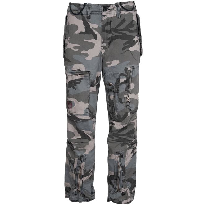 Levně Kalhoty Infantry Cargo nightcamo