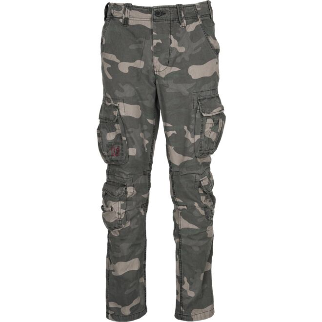 Levně Kalhoty Airborne Slimmy blackcamo