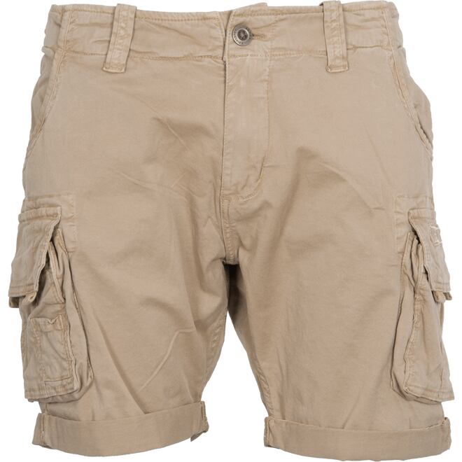 Levně Kalhoty krátké Alpha Crew Short pískové