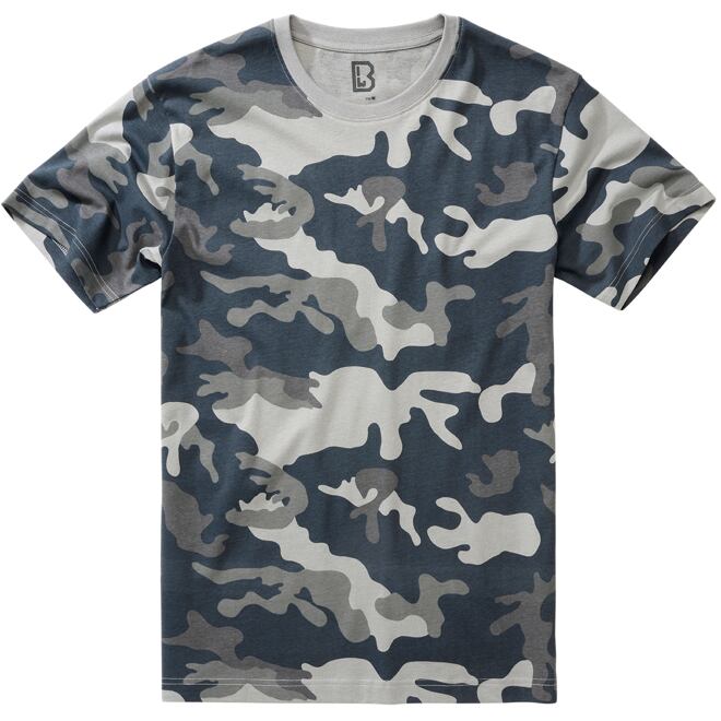 Levně Tričko US T-Shirt BRANDIT grey camo