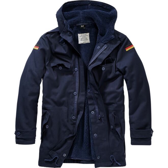 Levně Bunda BW Parka Flag navy
