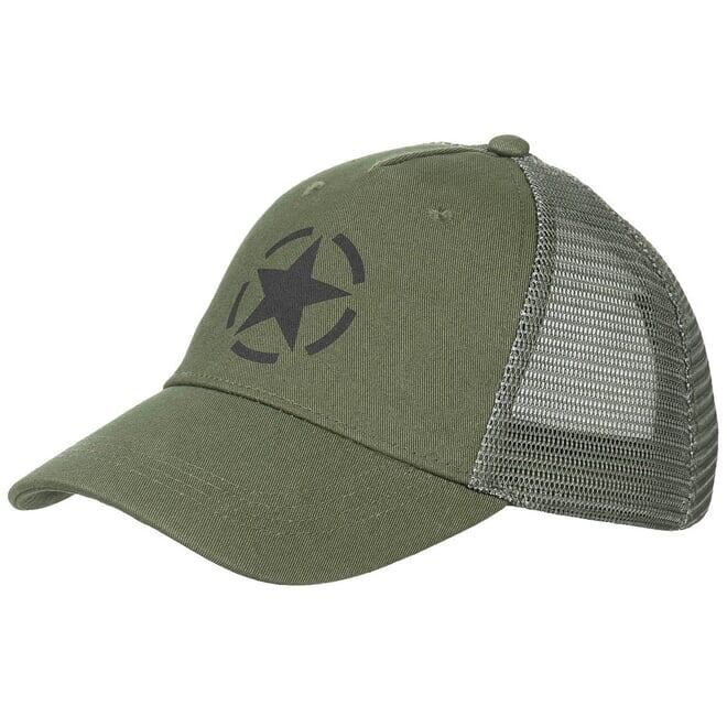 Levně Čepice Baseball Trucker Cap olivová