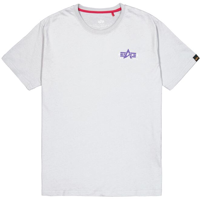 Levně Tričko Alpha Puff Print Logo BP T pastel grey