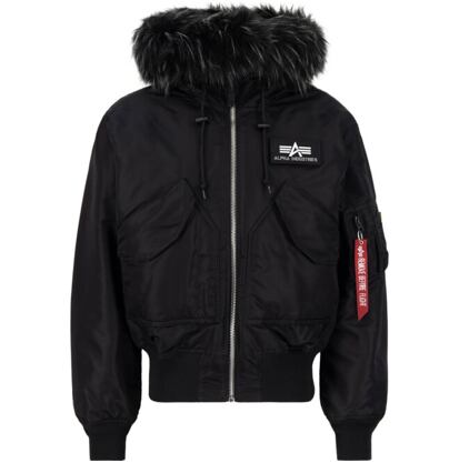 Bunda Alpha CWU 45P Hooded Custom černá | černá